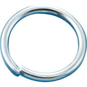 137190 [緑十字 丸リング 内径13mmΦ 線径1.8mmΦ 10個組 スチール製]