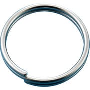 137410 [緑十字 二重リング(Wリング) 内径25mmΦ 10個組 ステンレス製]