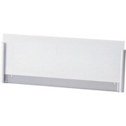 214300 [緑十字 ルームプレート 差込タイプ(アルミケース付) 80×245mm 樹脂製]