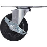 215E-R100-BAR01 [ハンマー Eシリーズコーナータイプ自在SP付ゴム車100mm]