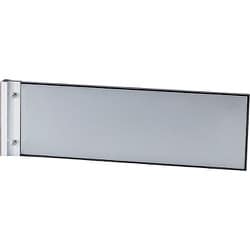 216300 [緑十字 ルームプレート 突き出しタイプ(両面表示) 80×260mm アルミ製]