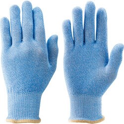 189-L [トワロン 耐切創手袋 NEOカットレジストインナーブルー L]