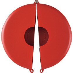 195015 [緑十字 ゲートバルブロックアウト 適応ハンドル径254～330.2mm PP製]