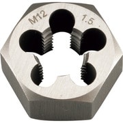 22241 [ミツトモ 六角ダイス M12×1.5mm 六角サイズ24mm(合金工具鋼)]