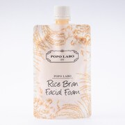 POPO LABO Rice Bran Facial Foam 120g [洗顔料]