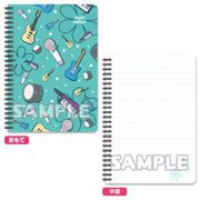 バンドリ！ ガールズバンドパーティ！ リングノート 楽器ver. Pastel*Palettes [キャラクターグッズ]