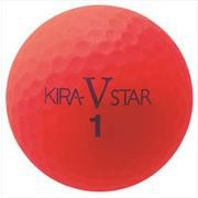 KIRASTARV RD（キラスターV レッド） [ゴルフボール 1ダース12球入り]