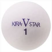 KIRASTARV WH（キラスターV ホワイト） [ゴルフボール 1ダース12球入り]