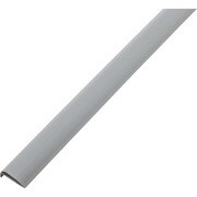 246102 [緑十字 コーナー用ガードパッド グレー 50×10×1000mm 簡易設置タイプ]