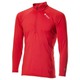 アドバンスウォーム ジップアップ ロングスリーブ Advance Warm Zip Up Long Sleeves GC09310 (FR)ファイヤーレッド Mサイズ [コンディショニングウェア 長袖シャツ メンズ]