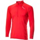 アドバンスウォーム ジップアップ ロングスリーブ Advance Warm Zip Up Long Sleeves GC09310 (FR)ファイヤーレッド Lサイズ [コンディショニングウェア 長袖シャツ メンズ]