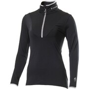 アドバンスウォームジップアップロングスリーブ Advance Warm Zip Up Long Sleeves GCW09310 (BK)ブラック Lサイズ [スキーアンダーウェア レディース]