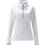 アドバンスウォームジップアップロングスリーブ Advance Warm Zip Up Long Sleeves GCW09310 (W)ホワイト Lサイズ [スキーアンダーウェア レディース]