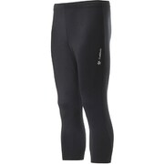 アドバンスウォーム3/4タイツ Advance Warm 3/4 Tights (BK)ブラック Lサイズ [コンディショニングウェア 3/4タイツ メンズ]