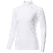 アドバンスウォーム ハイネック ロングスリーブ W’s ADVANCE WARM HIGH NECK LONG SLEEVES GCW09311 (W)ホワイト Sサイズ [スキーアンダーウェア レディース]