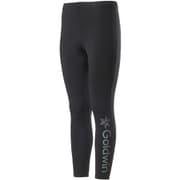 アドバンスウォーム ロングタイツ Advance Warm Long Tights GCW09360 (KC)ブラック×チャコール Mサイズ [コンディショニングウェア ロングタイツ レディース]