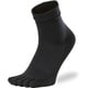 ペーパーファイバー5フィンガークォーターソックス Paper Fiber 5-Toe Quarter Socks GC29333 (BK)ブラック XLサイズ(28-30cm) [ランニング 5本指ソックス]