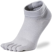 ペーパーファイバー5フィンガーソックス Paper Fiber 5-Toe Socks GC29332 (MG)ミックスグレー Sサイズ(22-24cm) [ランニング 5本指ソックス]