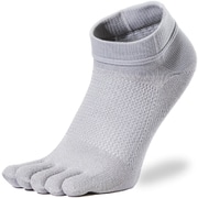 ペーパーファイバー5フィンガーソックス Paper Fiber 5-Toe Socks GC29332 (MG)ミックスグレー XLサイズ(28-30cm) [ランニング 5本指ソックス]