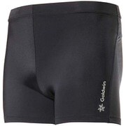 アドバンスショートタイツ Advance Short Tights GC09358 （BK）ブラック XXLサイズ [コンディショニングウェア ショートタイツ メンズ]