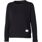 リポーズスウェットクルー Re-Pose Sweat Crew 3FW79111 ブラック(K) Lサイズ [コンディショニングウェア スウェット レディース]
