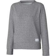 リポーズスウェットクルー Re-Pose Sweat Crew 3FW79111 ミックスグレー(Z) Mサイズ [コンディショニングウェア スウェット レディース]