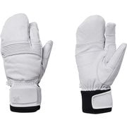 Leather 3-FInger FormfIttIng Glove G81902P ホワイト(W) Sサイズ [スキー グローブ]