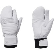 Leather 3-FInger FormfIttIng Glove G81902P ホワイト(W) Mサイズ [スキー グローブ]