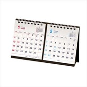 203306-01 [【限定】2020年 ベーシックA プチ卓上2か月カレンダー]