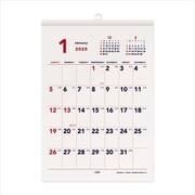 203310-01 [【限定】2020年 ベーシックA A3タテカレンダー]