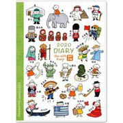 限定 2020 手帳 Quu 漢字緑帯 A6 DY-20