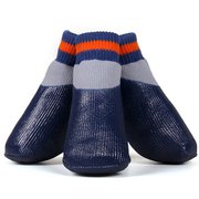 L'ange わんPAWプロテクト ベーシックネイビー 3号 [ペット 犬用 ソックス 肉球保護 散歩 アスファルト対策]