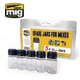 AMO-8033 スペアボトルセット 35ml x 5本 樹脂製