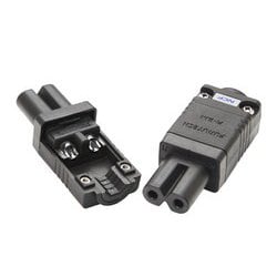 メガネタイプ・インレットプラグ ロジウムメッキ FI8.1N NCF（R）