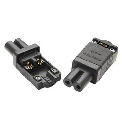 メガネタイプ・インレットプラグ 24K金メッキ FI8.1N（G）