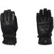 W's Simple Leather Glove M ブラック [スキーグローブ レディース]