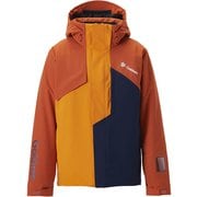 Stream Jacket G11926P BR_バーントオレンジ×オレンジ XSサイズ [スキーウェア ジャケット メンズ]
