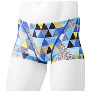 TRI G TURNS BOX ST51955 (BY)BL-YE Mサイズ [ショート ハーフ水着 メンズ]