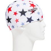 スターズメッシュキャップ Stars Mesh Cap SE11951 (W)ホワイト Lサイズ [スイミングキャップ]