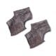 ショートトレンカソックス STIRRUP SOCKS DA952401 ブラックミックス(KM) [ヨガウェア ソックス]