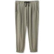 ミッドタウンライトサルエルパンツ MIDTOWN LIGHT SARROUEL PANTS DC49331 オリーブドラブ(OV) Sサイズ [レディース フィットネス・ロングパンツ]