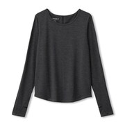 フレアロングスリーブティー FLARE LONG SLEEVE TEE DC79308 Kミックス XLサイズ [レディース フィットネス・シャツ]