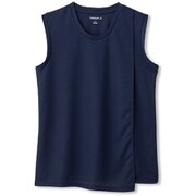TUCK TANKTOP DC79330 DN_Dネイビー Lサイズ [レディース フィットネス・ ブラ トップ]