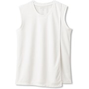 タックタンクトップ TUCK TANKTOP DC79330 ホワイト(W) Lサイズ [スポーツウェア シャツ レディース]