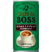 カフェ・ド・ボス ほろあまエスプレッソ 缶 185g×30本