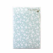 家族手帳 B6 薄型 月曜始まり 小花・ミント SH987B
