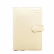 家計簿付き手帳 A6 ミルクアイボリー SH990C