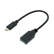 Type-Cホストアダプタ USB3.1 Gen2対応 クロ SAD-CH03/BK
