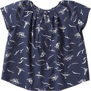 W MARINE ALOHA BLOUSE HW41842 （HB）ヘリーブルー WSサイズ [アウトドア カットソー レディース]