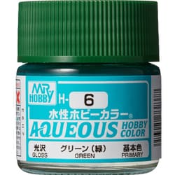 ヨドバシ.com - GSIクレオス H-6 [水性ホビーカラー 水溶性アクリル樹脂塗料 グリーン 緑] 通販【全品無料配達】